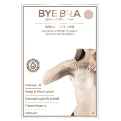 Bye Bra Merkit|Etusivu-Silikoninen Push-up Rintateippi Koko F-H