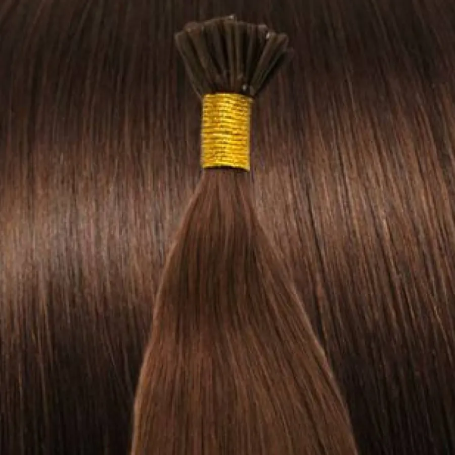 Hair Extensions Etusivu|Cold Fusion/micro Ring -pidennykset-Cold Fusion -pidennykset 50cm, punaruskea 30#