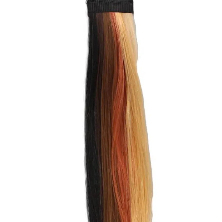 Hair Extensions Etusivu|Crazy Color -pidennykset-Crazy Color Clip On Hiusten Klipsipidennys - Dark Mix, 50 cm