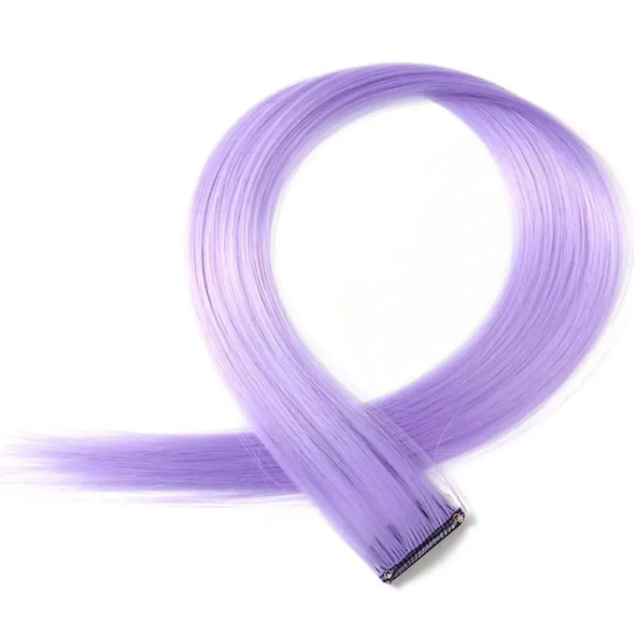 Hair Extensions Etusivu|Crazy Color -pidennykset-Crazy Color Clip-On -pidennys 50cm, liila/violetti