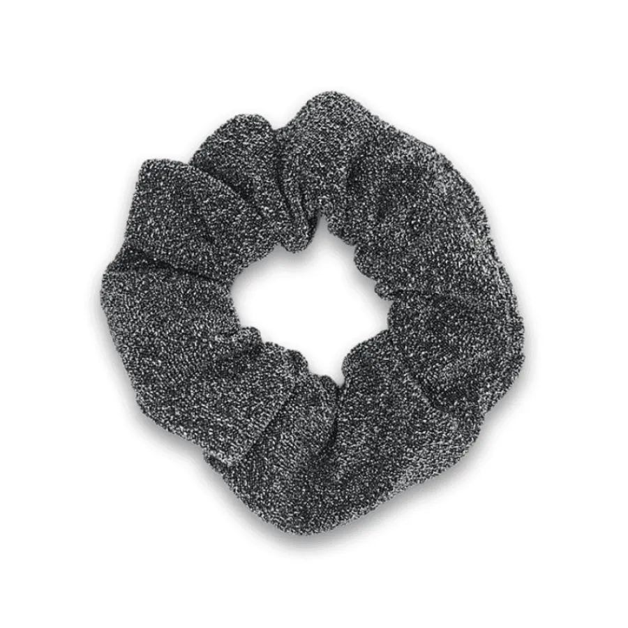 Misc Etusivu|Hiusdonitsit-Glitter Scrunchie - Hiusdonitsi - Hopea