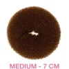 Hair Accessories Etusivu|Hiusvalkit Ja Donitsit-Hiusvalkki 7cm, ruskea