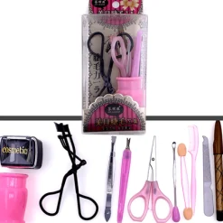 FashionGirl24 Etusivu|Kasvojenhoitotuotteet-Kauneus 10 sarjaa Ripsien, kaksinkertaiset teroittaa, eyeliner, kynsien roos, kynsityökalu jne.