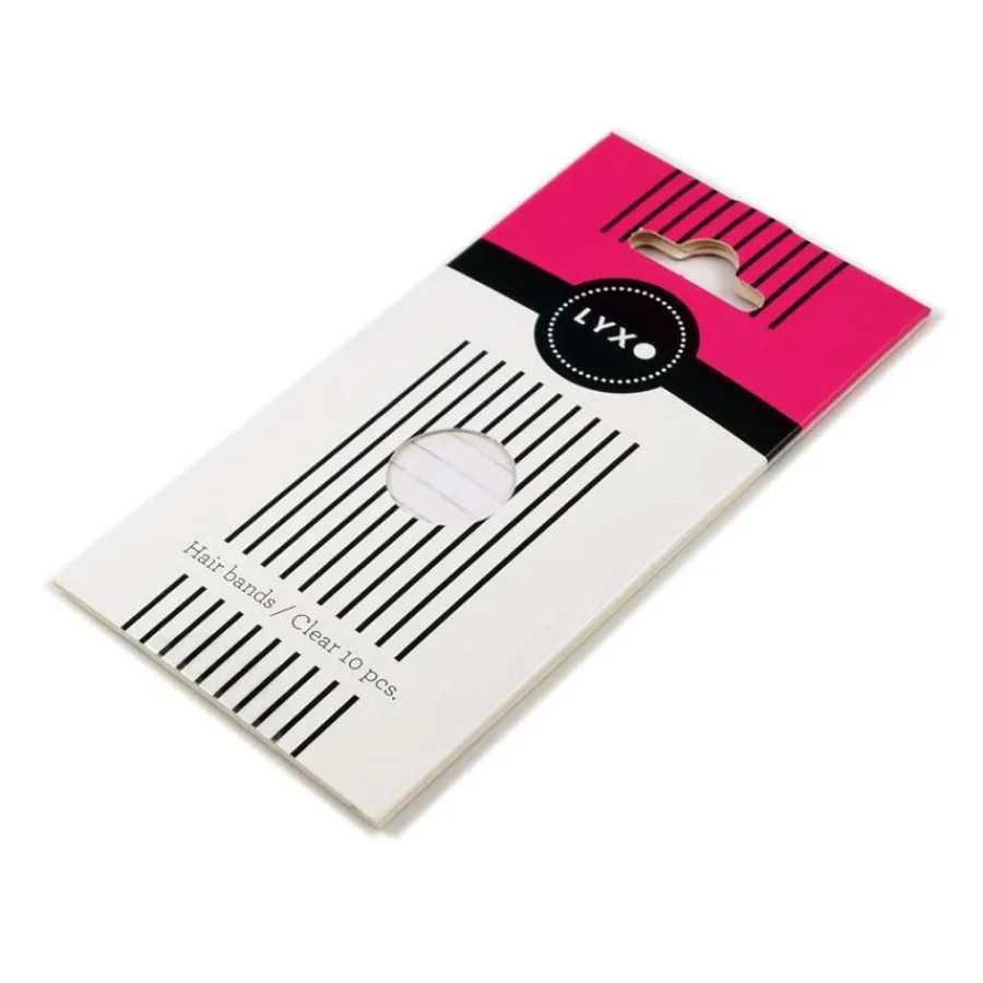 Hair Accessories Merkit|Etusivu-LYXO hiuslenkit, 10 kpl Clear / Läpinäkyvä
