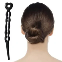 FashionGirl24 Etusivu|Hiusvalkit Ja Donitsit-Magic Hair Bun II -solki, musta