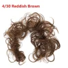 FashionGirl Etusivu|Hair Ties -hiuslenkit-Messy Curly Hiuspulla #4/30 - Punaruskea
