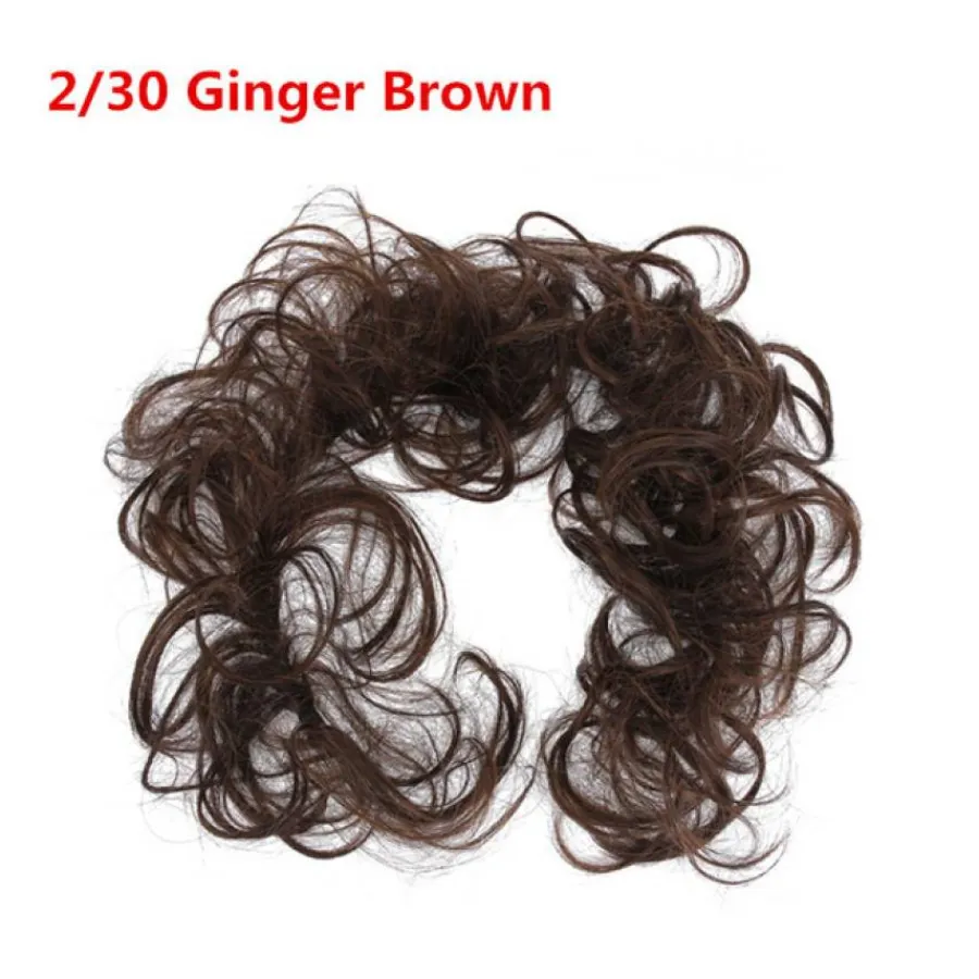 FashionGirl24 Etusivu|Hair Ties -hiuslenkit-Messy Curly Hiuspulla #2/30 - Ruskea