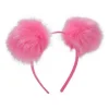 FashionGirl Etusivu|Hiuspannat-OMBRE POM POM POM Hairband - vaaleanpunainen