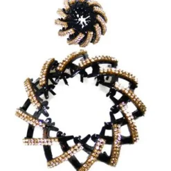 Hair Accessories Etusivu|Kierrepinnit-Ponihännän spriaalikoru - kultainen