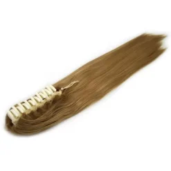 Hair Extensions Etusivu|Clip-on Ponihännät-Ponihäntä Hiuslisäke, Suora - Keskivaalea #27