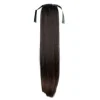 Hair Extensions Etusivu|Clip-on Ponihännät-Ponihäntä/kampaushiuslisäke, suora, tummanruskea 2#