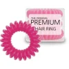 Hair Accessories Etusivu|Elastiset Puhelinjohtoponnarit-Premium Spiral -hiuslenkit 3kpl, Pink/vaaleanpunainen