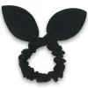 FashionGirl24 Etusivu|Hiusdonitsit-Scrunchie hiuslenkki rautalangalla - Musta