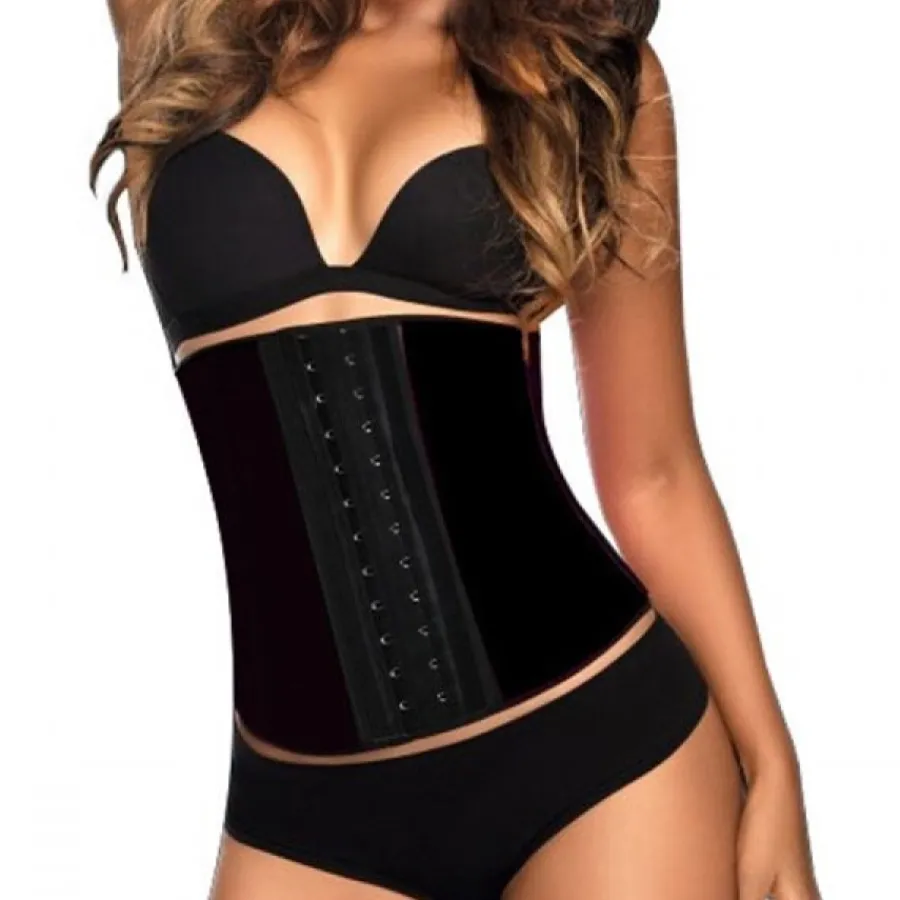 Shapelux Etusivu|Sale-Waist Trainer Latex - Musta