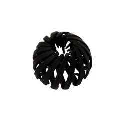 SOHO Etusivu|Elastiset Puhelinjohtoponnarit-Jana Ponytail Spiral - Musta