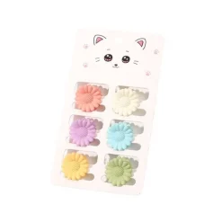 FashionGirl24 Merkit|Etusivu-Soho Lala mini -hiuskiristimet - pastelli auringonkukka