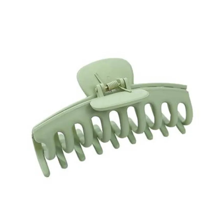 SOHO Merkit|Etusivu-LARGE FOOD Hair Clamp - Olive Green