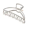 FashionGirl24 Merkit|Etusivu-Soho Pinna suuret metallihiuspuristimen - hopea
