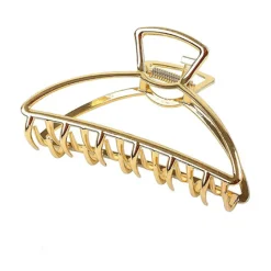 FashionGirl24 Merkit|Etusivu-Soho Pinna suuret metallihiuspuristimen - kulta