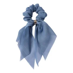 SOHO Merkit|Etusivu-Vina Scrunchie huivilla - sininen