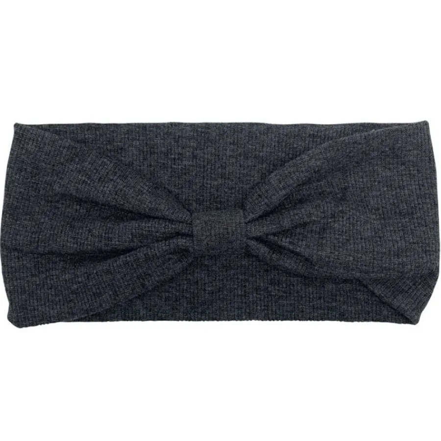 SOHO Merkit|Etusivu-virkkaa Turban Hair Band - tummanharmaa