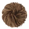 FashionGirl Etusivu|Hiusvalkit Ja Donitsit-Sotkuinen pulla hiustenlasku rypistyneillä keinotekoisilla hiuksilla - 6AH27 Ash Brown ja Golden Brown
