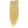 Hair Extensions Etusivu|Synteettiset Hiukset-Synteettiset Fiber Hair -pidennykset 60cm, luonnonvaalea/blond