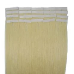 Hair Extensions Etusivu|Teippipidennykset-Teippipidennykset 50cm, platinanvaalea 60#
