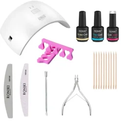 FashionGirl24 Etusivu|Uv Geelilakka-UNIQ Pure Geelilakka Aloituspakkaus - Tee Geelilakka Kotona